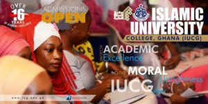 Islamic University College Ghana, IUCG Admission Requirements - 2023/2024