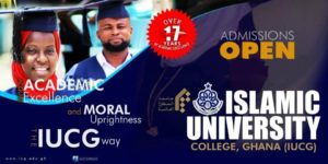 Islamic University College Ghana, IUCG Cut Off Points: 2023/2024