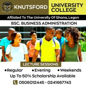 Knutsford University College, KUC Admission and Application Forms: 2022/2023 - How to Apply?