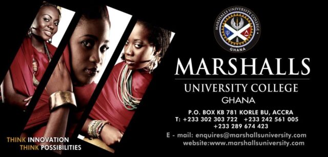 Marshalls University College, Marshalls Student Portal: marshalls.edu.gh