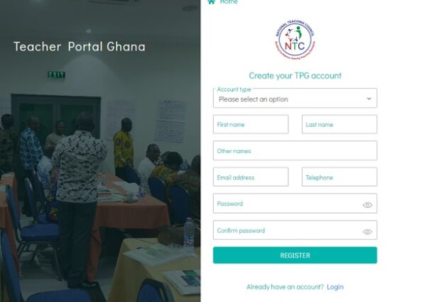 Teachers Portal Ghana - tpg.ntc.gov.gh