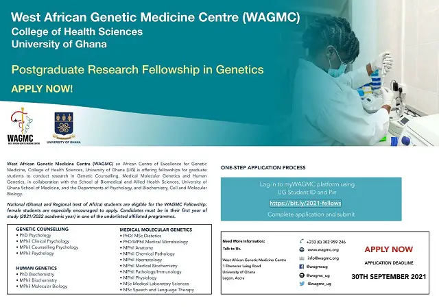 WAGMC Postgraduate Research Fellowship