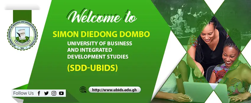 SD Dombo University of Business and Integrated Development Studies