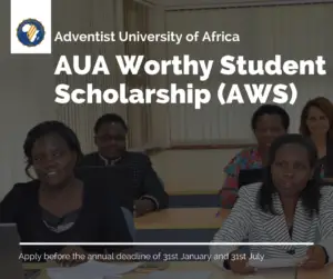 Adventist University of Africa, AUA Fee Structure: 2023/2024