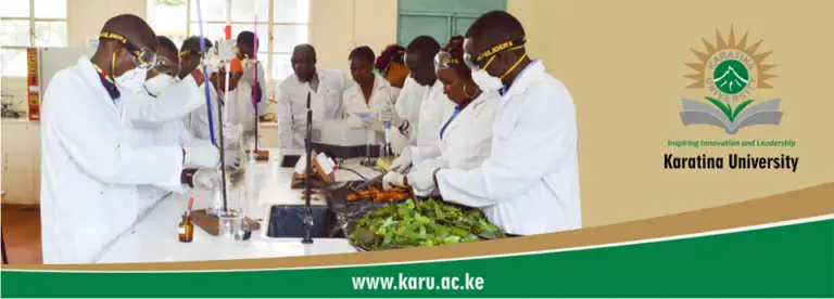 Karatina University, KaRu Admission Requirements: 2023/2024