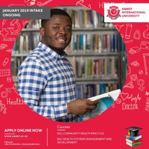 List of Postgraduate Courses Offered at Amref International University, AMIU: 2022/2023