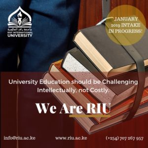 List of Courses Offered at Islamic University of Kenya, IUK: 2022/2023