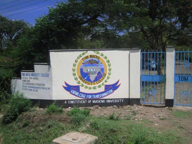Tom Mboya University College, TMUC Online Application Forms - 2023/2024 Admission 