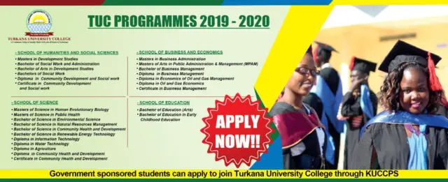 Turkana University College, TUC Admission and Application Forms: 2022/2023 - How to Apply?