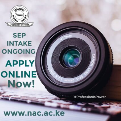Nairobi Aviation College, NAC Admission Requirements: 2025/2026
