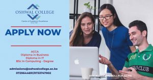 Oshwal College, Nairobi Online Application Forms - 2023/2024 Admission 