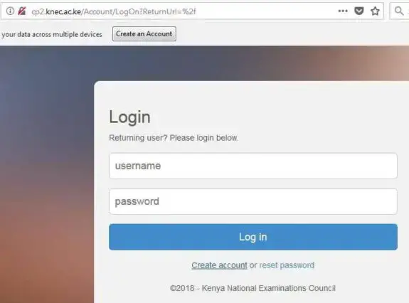 Figure 1: User Login Interface