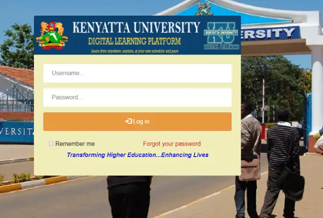 KU Digital Learning Portal – kusoma.ku.ac.ke