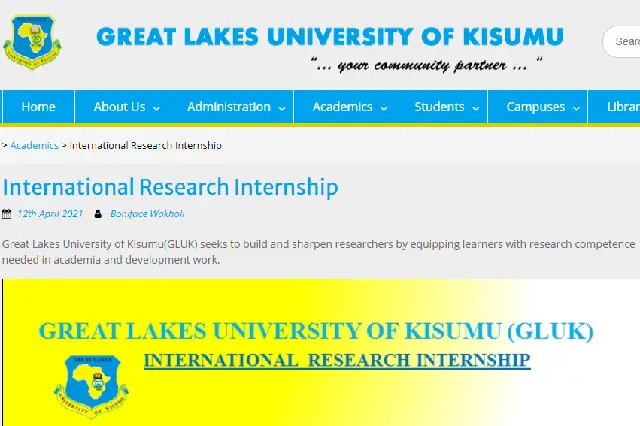 GLUK International Research Internships