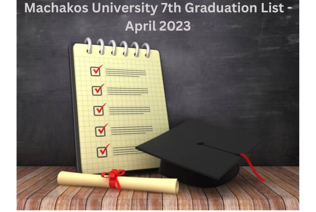 Machakos University 7th Graduation List - April 2023