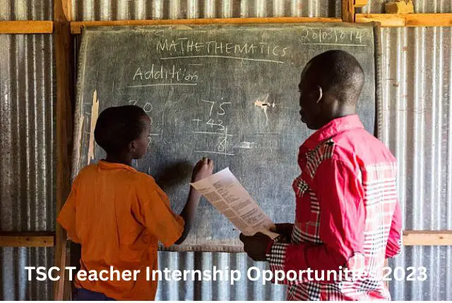 TSC Teacher Internship Opportunities 2023