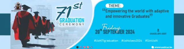 University of Nairobi, UoN 71st Graduation List - 2024 - Explore the