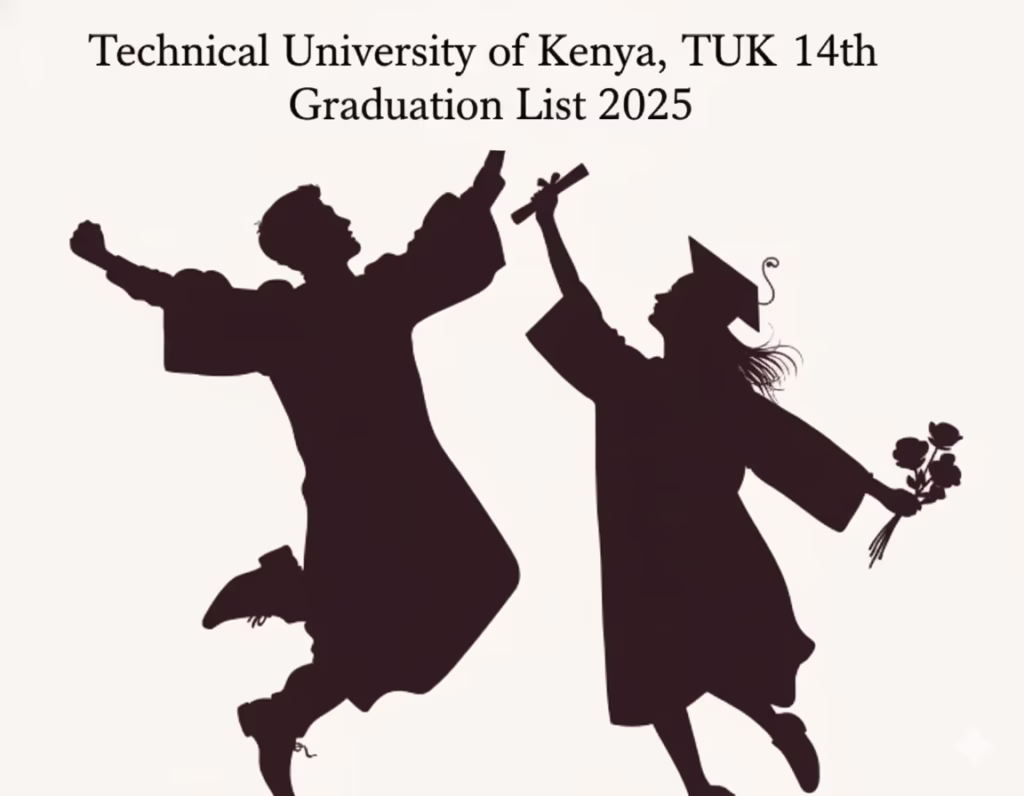 Technical University of Kenya, TUK 14th Graduation List 2025