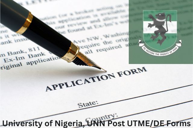 UNN Post UTMEDE Forms