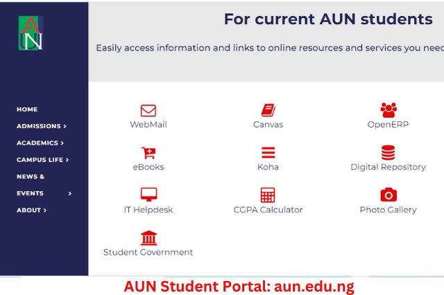 AUN Student Portal aun.edu.ng