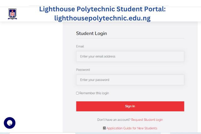 Lighthouse Polytechnic Student Portal lighthousepolytechnic.edu.ng