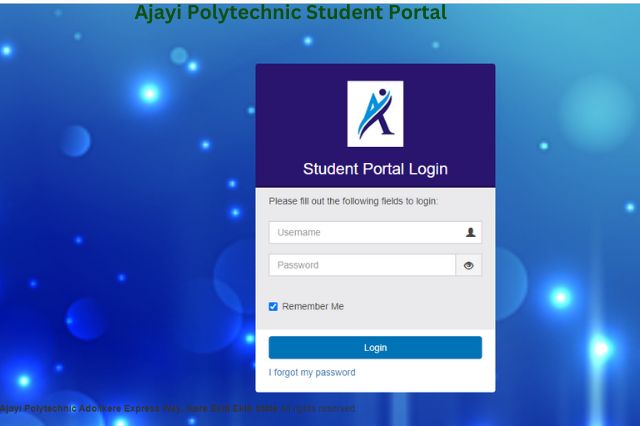 Ajayi Polytechnic Student Portal