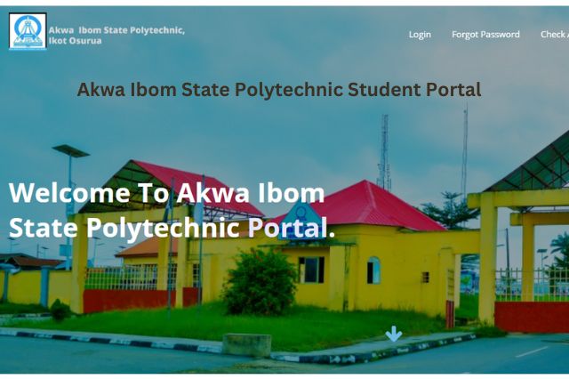 Akwa Ibom State Polytechnic Student Portal