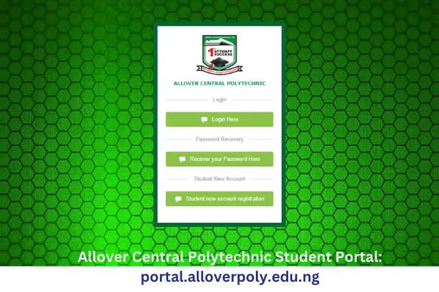 Allover Central Polytechnic Student Portal portal.alloverpoly.edu.ng