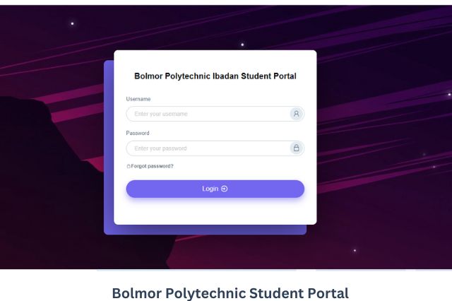 Bolmor Polytechnic Student Portal