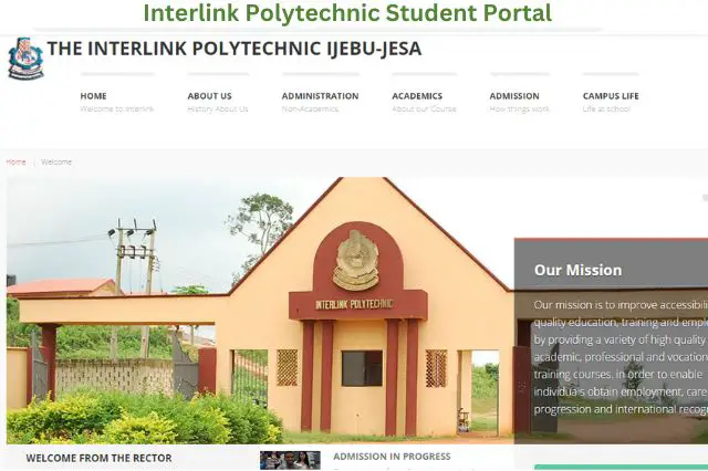 Interlink Polytechnic Student Portal