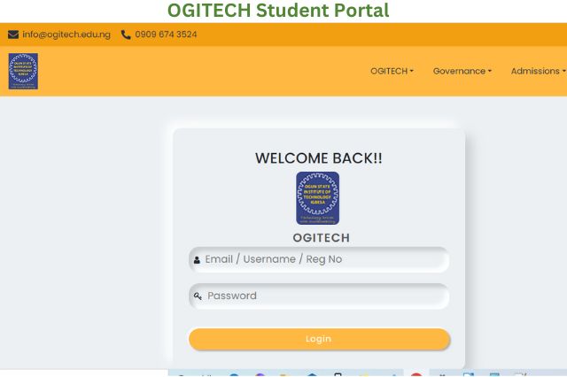 OGITECH Student Portal
