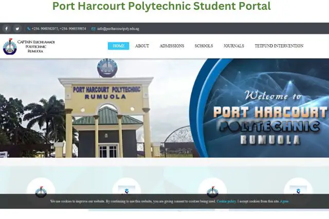 Port Harcourt Polytechnic Student Portal