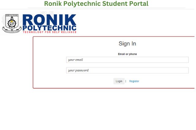 Ronik Polytechnic Student Portal