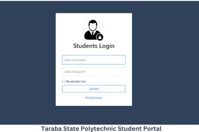 Taraba State Polytechnic Student Portal