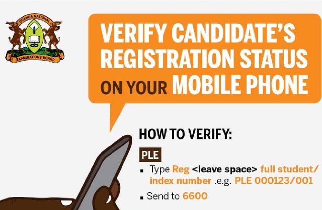 UNEB PLE REGISTRATION STATUS