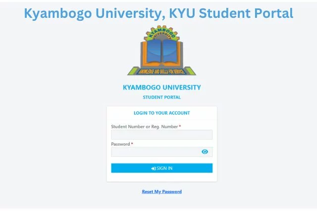 Kyambogo University, KYU Student Portal