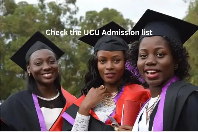 UCU Admission list