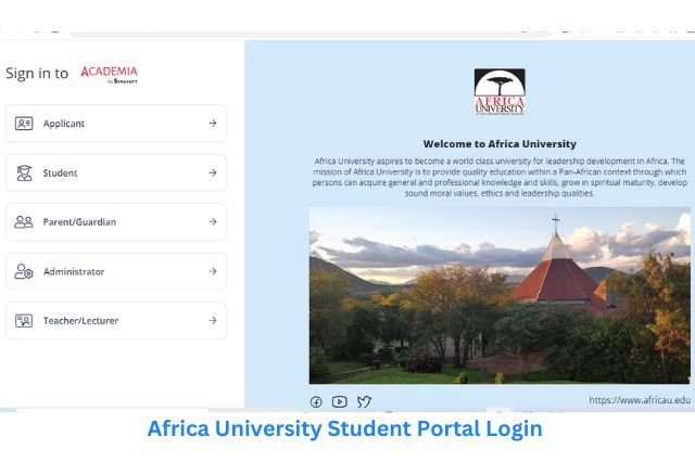 Africa University Student Portal Login