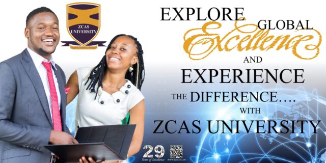 ZCAS University, ZCAS Admission and Application Forms: 2019/2020