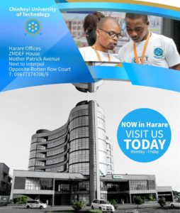 Chinhoyi University, CUT Admission and Application Forms: March 2019 Intake
