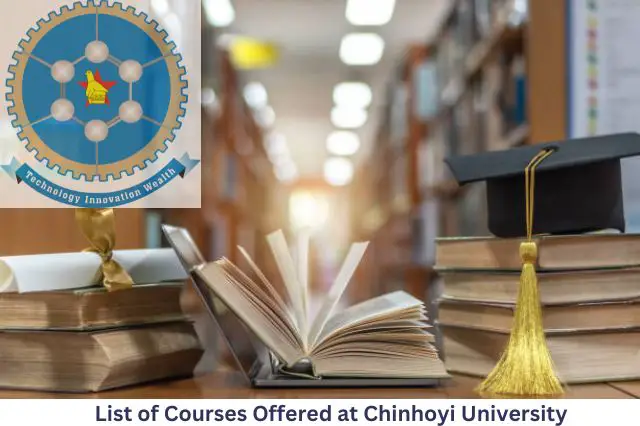 List of Courses Offered at Chinhoyi University