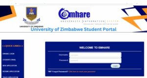 University of Zimbabwe Student Portal