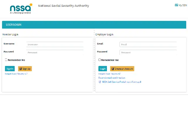 NSSA Portal