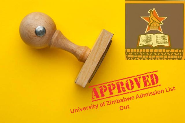 University of Zimbabwe Admission List Out