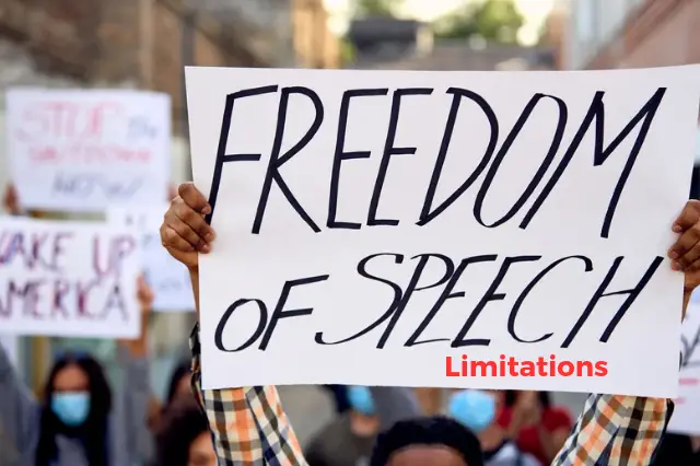 Limitations to freedom of speech