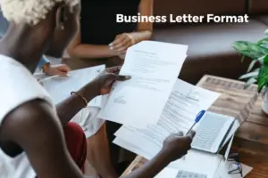 Business Letter Format