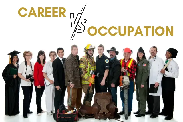 Difference Between Career Field and Occupation