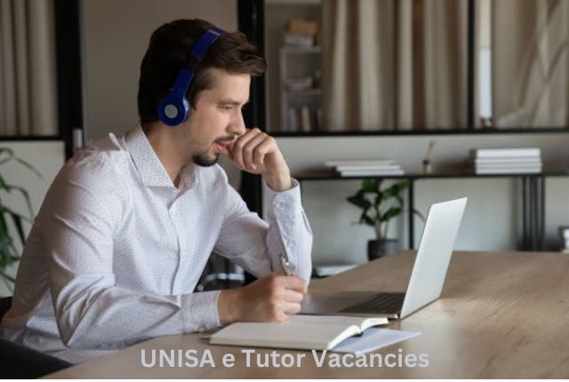 UNISA e Tutor Vacancies