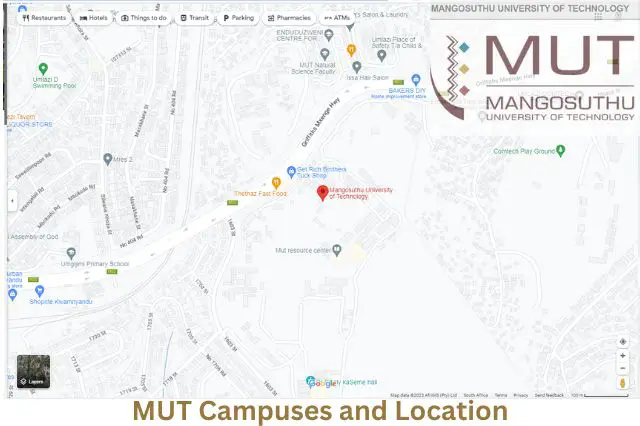 MUT Campuses and Location