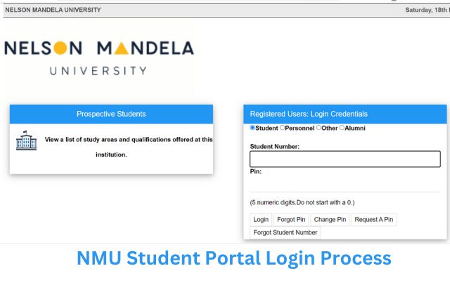 NMU Student Portal Login Process